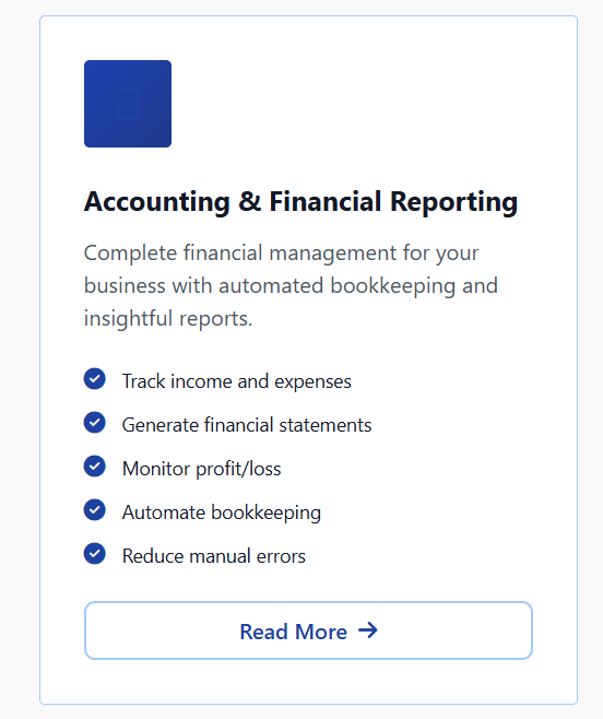Accounting & Financial Reporting